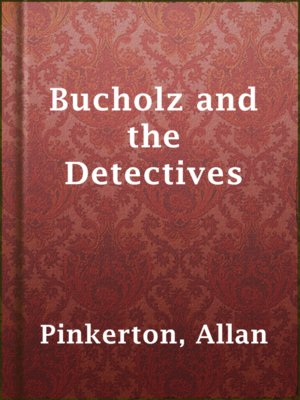 cover image of Bucholz and the Detectives